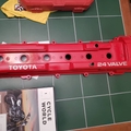 Too big to even get in the frame! Powdercoated the valve cover for the #toyota #landcruiser. @combsprotofab took care of me as always.
#inline6 #6inarowmakeshergo #projecttruck #powdercoating #engine #rebuild #bling #red #custom #fabrication #fj80 #fjcruiser #yota